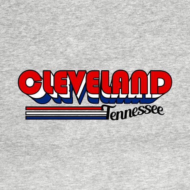 Cleveland - Retro by BigOrangeShirtShop